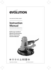 Evolution EB225DWSHH Manuel D'instruction