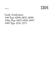 IBM NetVista A40 6841 Guide D'utilisation