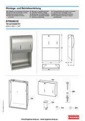 Franke STRX601E Notice De Montage Et De Mise En Service