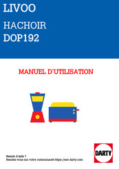 Livoo DOP192 Manuel D'utilisation