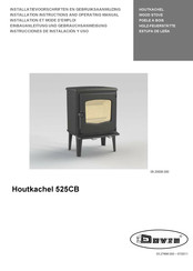 Dovre 525CB Mode D'emploi Et Installation