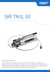 Skf TMJL 50 Mode D'emploi