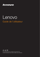 Lenovo M5400 Touch Guide De L'utilisateur