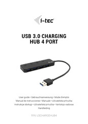 i-tec USB 3.0 CHARGING HUB 4 PORT Mode D'emploi