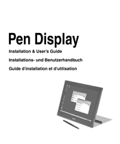 Wacom Pen Display Guide D'installation Et D'utilisation