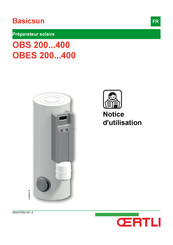 OERTLI OBES 400 Notice D'utilisation