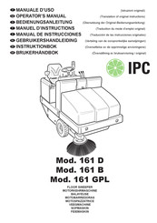 IPC 161 B Manuel D'instructions