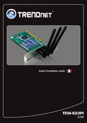 TRENDnet TEW-623PI Guide D'installation Rapide