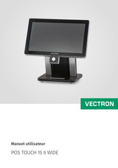 Vectron POS Touch 15 II PCT Manuel Utilisateur