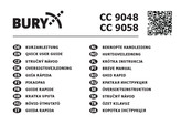 BURY CC 9058 Guide Rapide