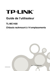 TP-Link TL-MC1400 Guide De L'utilisateur