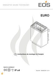EOS EURO Instructions De Montage Et D'emploi