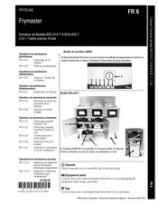 Frymaster BIGLA30-T-LOV Directives D'installation, D'utilisation Et De Nettoyage