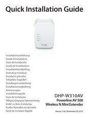 D-Link DHP-W310AV Guide D'installation