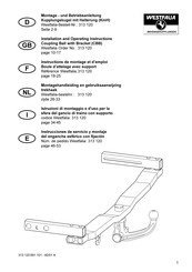 Westfalia 313 120 391 103 Instructions De Montage