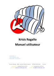 Kortel Design Krisis Rogallo 130 Manuel Utilisateur