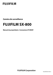 FujiFilm SX-800 Manuel Du Propriétaire