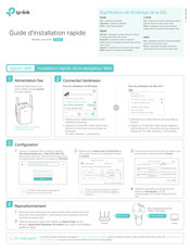 TP-Link RE305 Guide D'installation Rapide