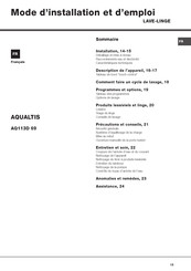 Ariston AQUALTIS AQ113D 69 Mode D'installation Et D'emploi