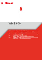 flamco WMS 800 Installation Et Mode D'emploi
