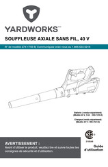 Yardworks 274-1755-6 Guide D'utilisation