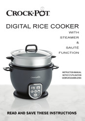 Jarden consumer Solutions Crock-Pot Notice D'utilisation