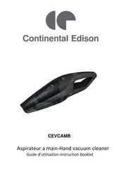 CONTINENTAL EDISON EV-607-S074 Guide D'utilisation