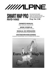 Alpine SMART MAP PRO NVD-V002 Mode D'emploi