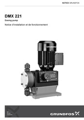 Grundfos DMX 221 Notice D'installation Et De Fonctionnement