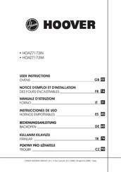 Hoover HOAZ7173IN Notice D'emploi Et D'installation