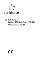Renkforce 1457192 Mode D'emploi