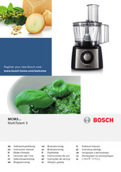 Bosch MultiTalent 3 MCM3501M Mode D'emploi