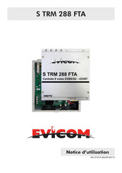 EVICOM S TRM 288 FTA Notice D'utilisation