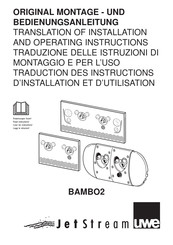 UWE JETStream BAMBO2 Guide D'installation Et D'utilisation