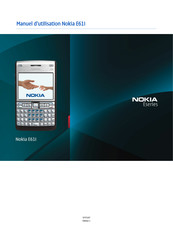 Nokia E61i Manuel D'utilisation
