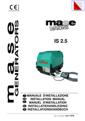 Mase MARINE IS 2.5 Manuel D'installation