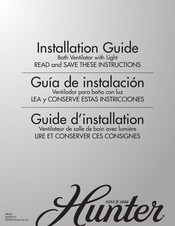 Hunter 81006 Guide D'installation