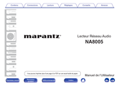 Marantz NA8005 Manuel De L'utilisateur