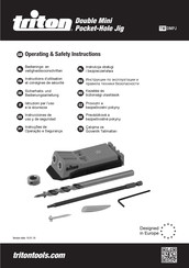 Triton TW DMPJ Instructions D'utilisation Et Consignes De Sécurité