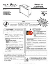 Heat & Glo ESCAPE-I30LP-C Manuel Du Propriétaire