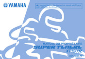 Yamaha SUPER TENERE XT1200Z Manuel Du Propriétaire