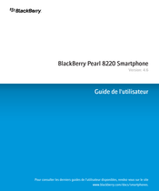 Blackberry Pearl 8220 Guide De L'utilisateur