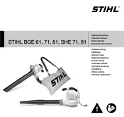 Stihl BGE 71 Notice D'emploi