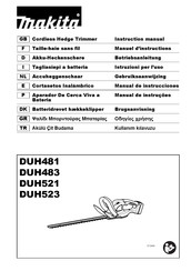 Makita DUH523RF Manuel D'instructions