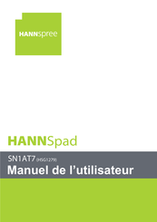 HANNspree HANNSpad SN1AT7 Manuel De L'utilisateur