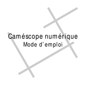 Mustek DV4000 Mode D'emploi