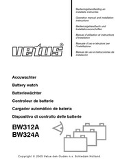 Vetus BW324A Manuel D'utilisation Et Instructions D'installation