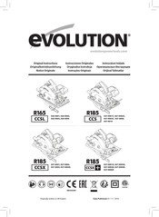 Evolution 027-0001A Notice Originale