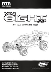 Losi MINI EIGHT DB Manuel D'utilisation