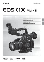Canon EOS C100 Mark II Manuel D'instruction